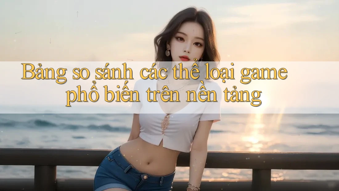 Bảng so sánh các thể loại game phổ biến trên nền tảng