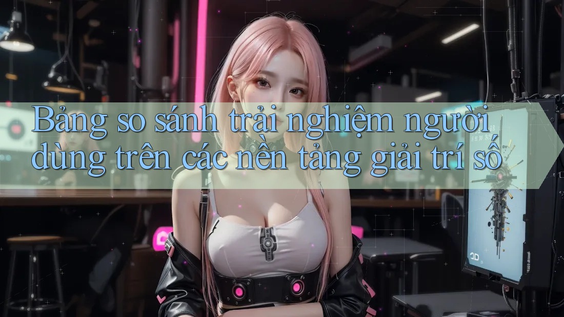 Bảng so sánh trải nghiệm người dùng trên các nền tảng giải trí số Bảng so sánh trải nghiệm người dùng trên các nền tảng giải trí số