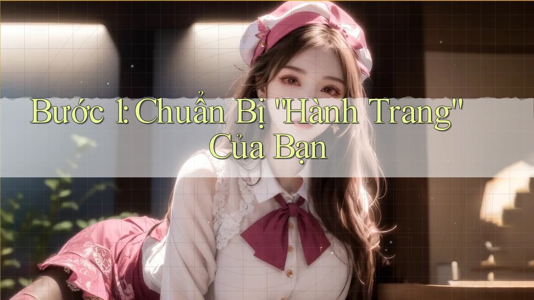 Bước 1: Chuẩn Bị “Hành Trang” Của Bạn