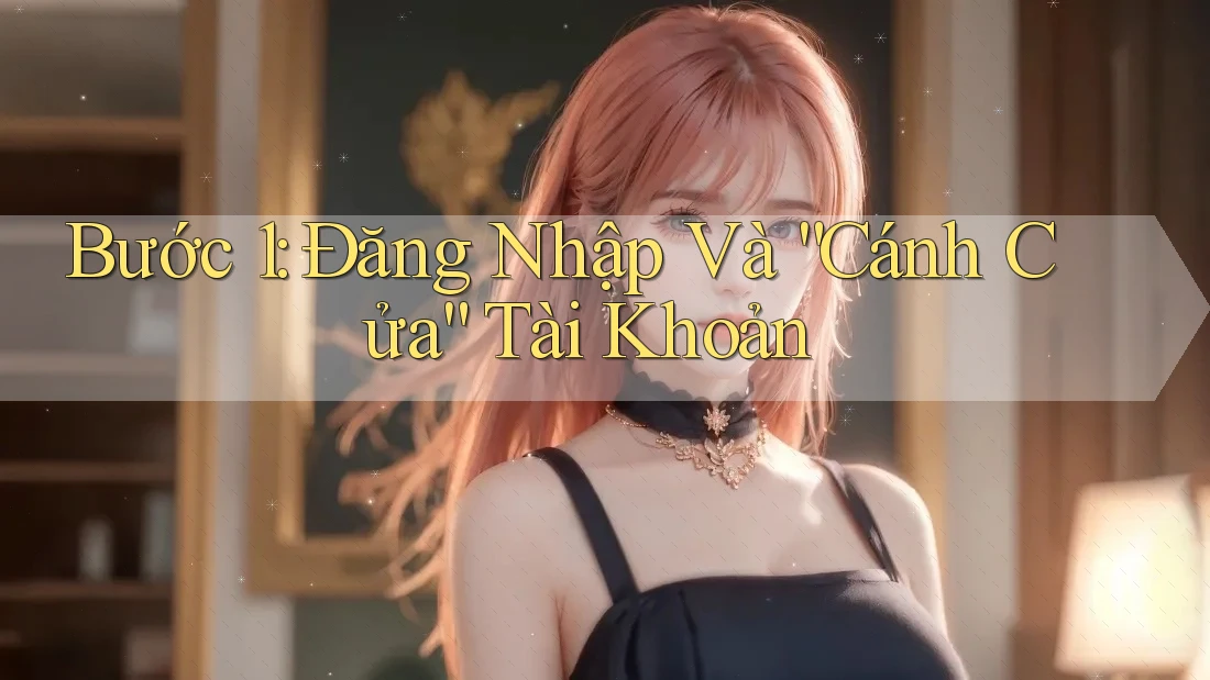 Bước 1: Đăng Nhập Và “Cánh Cửa” Tài Khoản