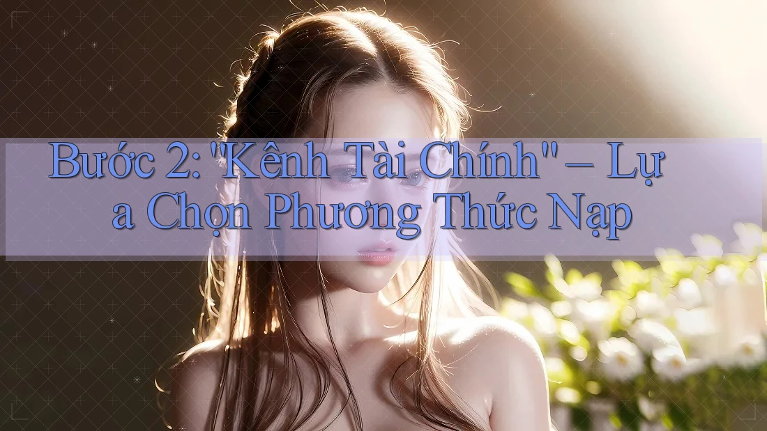 Bước 2: “Kênh Tài Chính” – Lựa Chọn Phương Thức Nạp