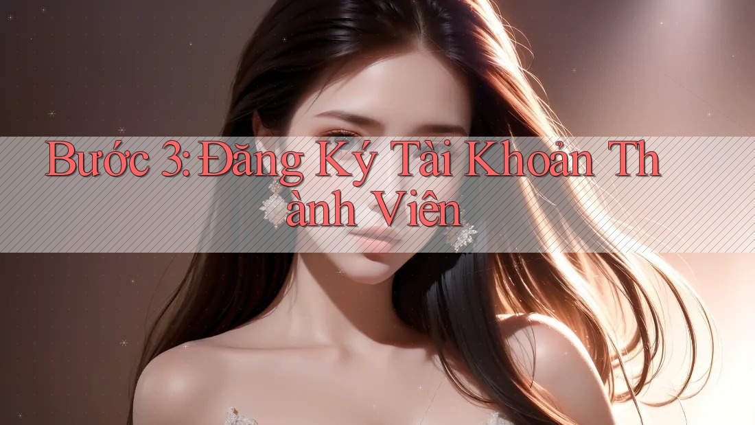 Bước 3: Đăng Ký Tài Khoản Thành Viên Bước 3: Đăng Ký Tài Khoản Thành Viên
