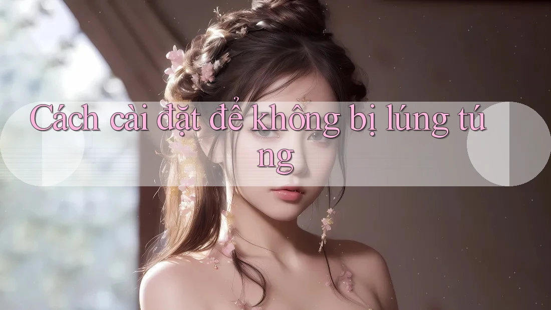 Cách cài đặt để không bị lúng túng Cách cài đặt để không bị lúng túng