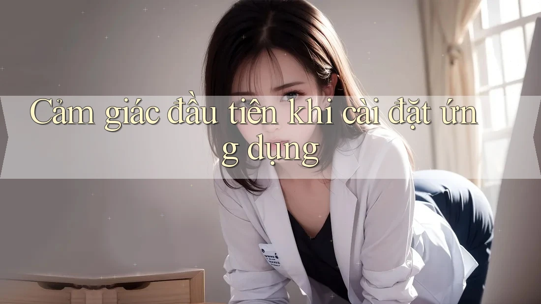 Cảm giác đầu tiên khi cài đặt ứng dụng