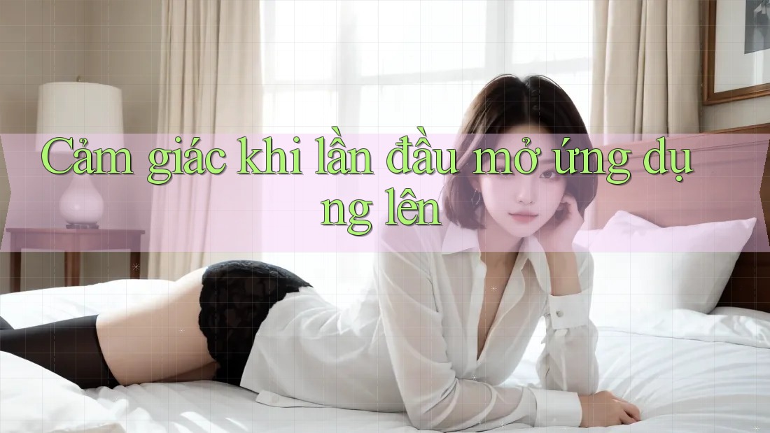 Cảm giác khi lần đầu mở ứng dụng lên