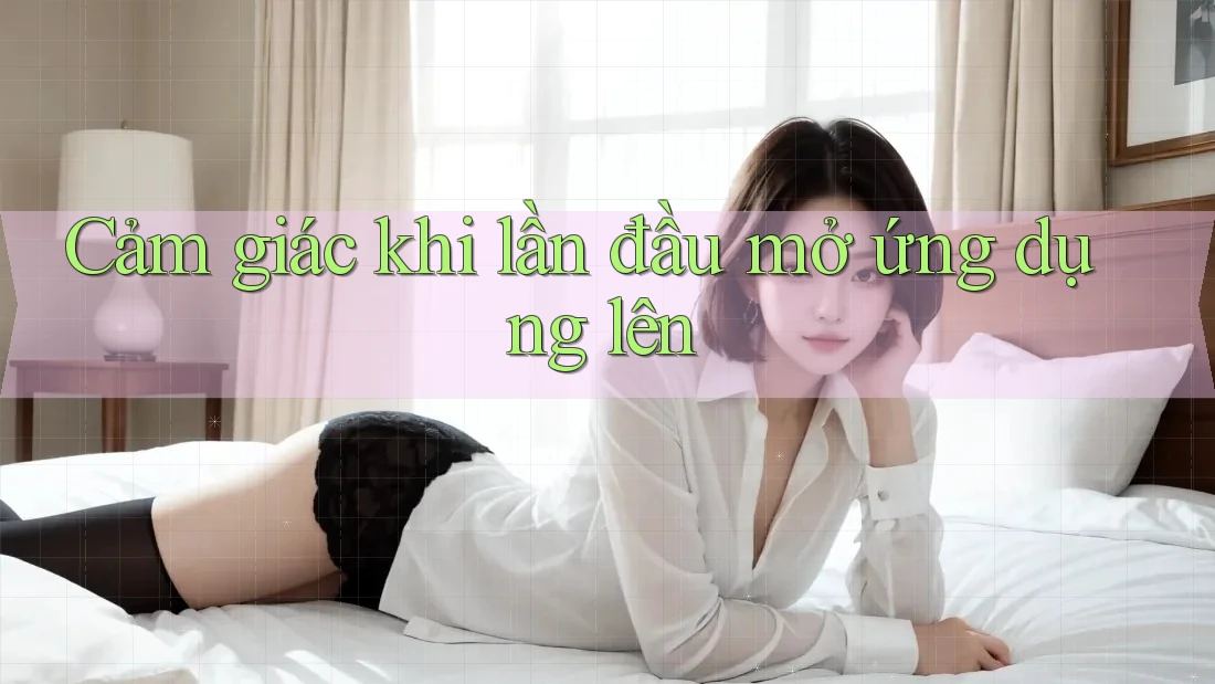 Cảm giác khi lần đầu mở ứng dụng lên Cảm giác khi lần đầu mở ứng dụng lên