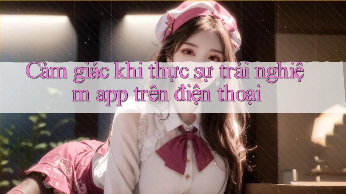 Cảm giác khi thực sự trải nghiệm app trên điện thoại Cảm giác khi thực sự trải nghiệm app trên điện thoại