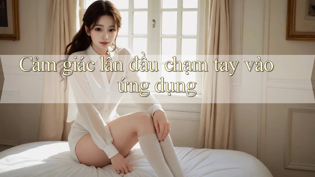 Cảm giác lần đầu chạm tay vào ứng dụng