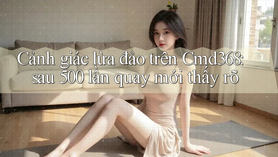 Cảnh giác lừa đảo trên Cmd368: sau 500 lần quay mới thấy rõ Cảnh giác lừa đảo trên Cmd368: sau 500 lần quay mới thấy rõ