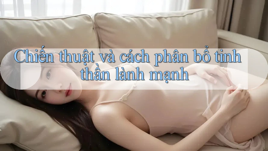 Chiến thuật và cách phân bổ tinh thần lành mạnh Chiến thuật và cách phân bổ tinh thần lành mạnh