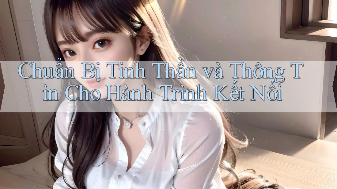 Chuẩn Bị Tinh Thần và Thông Tin Cho Hành Trình Kết Nối