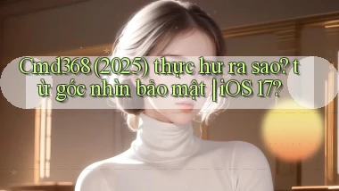Cmd368 (2025) thực hư ra sao từ góc nhìn bảo mật iOS 17