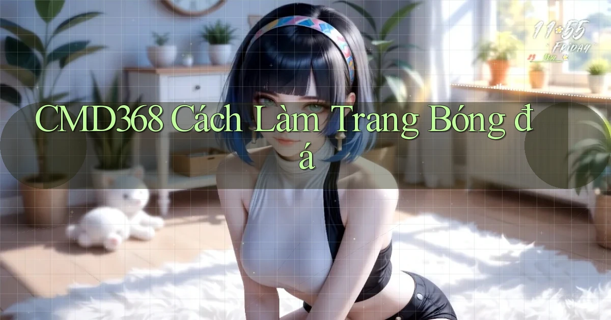 cmd368  cách làm trang bóng đá