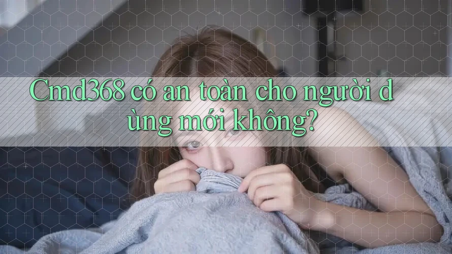 Cmd368 có an toàn cho người dùng mới không?