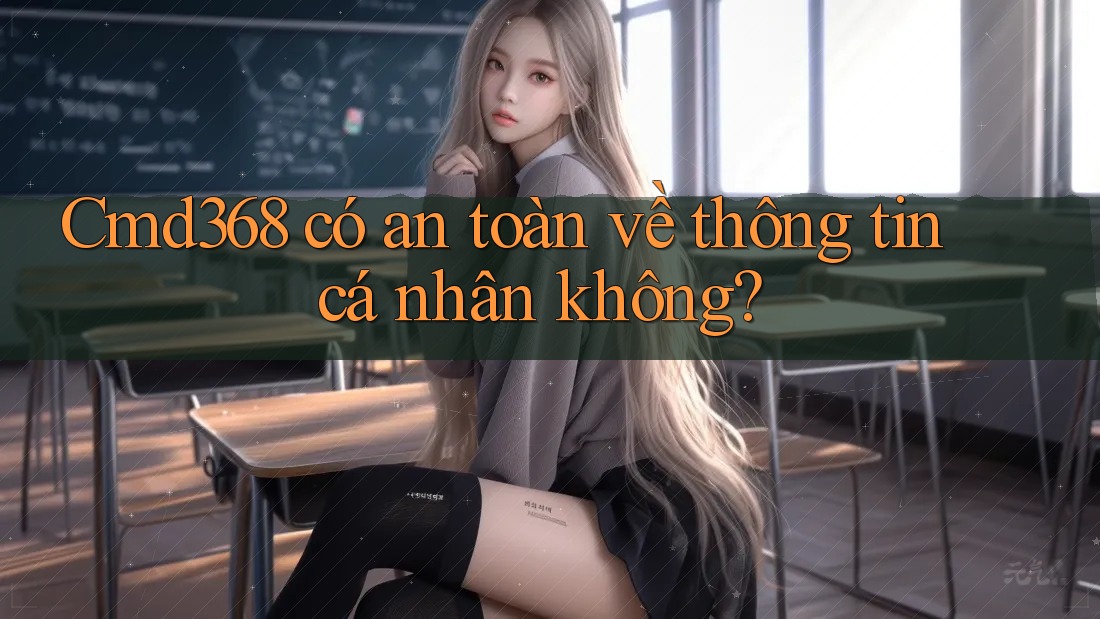 Cmd368 có an toàn về thông tin cá nhân không?
