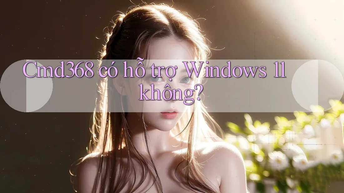 Cmd368 có hỗ trợ Windows 11 không? Cmd368 có hỗ trợ Windows 11 không?