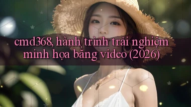 cmd368, hành trình trải nghiệm minh họa bằng video (2026)