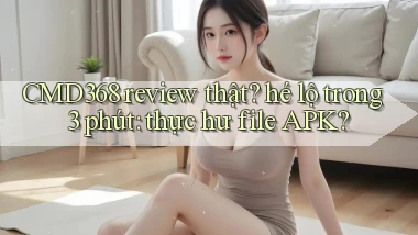 CMD368 review thật hé lộ trong 3 phút thực hư file APK