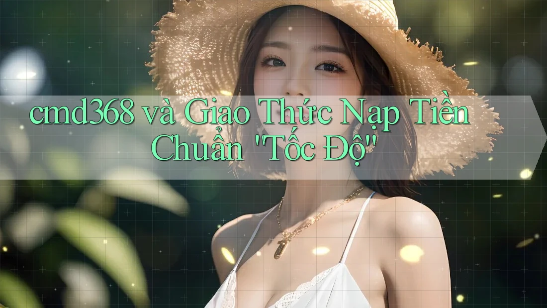 cmd368 và Giao Thức Nạp Tiền Chuẩn “Tốc Độ”