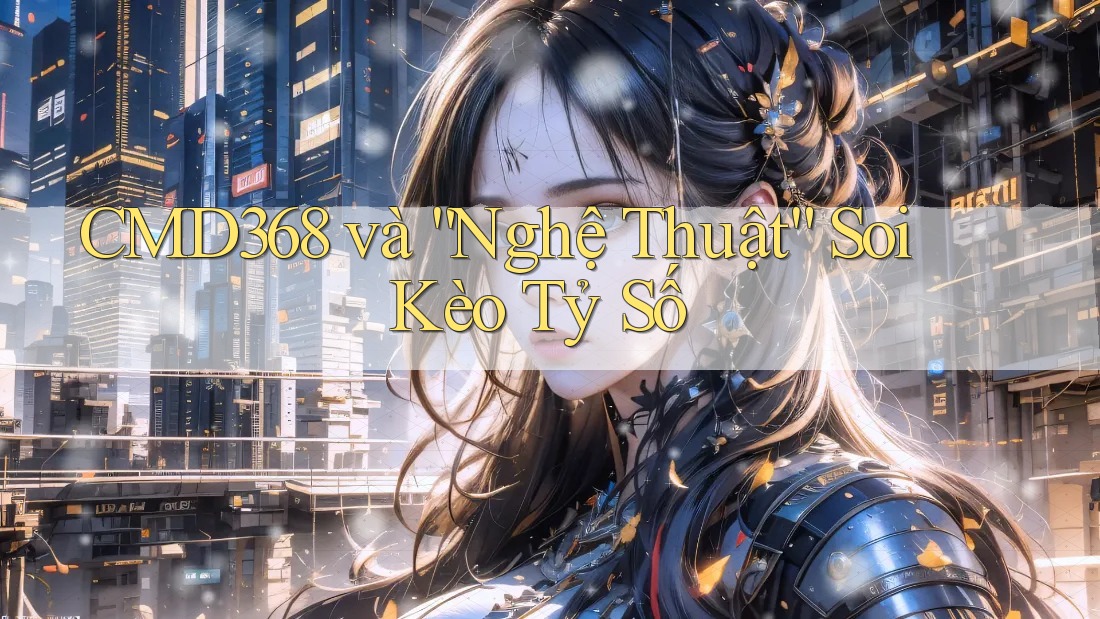 CMD368 và “Nghệ Thuật” Soi Kèo Tỷ Số
