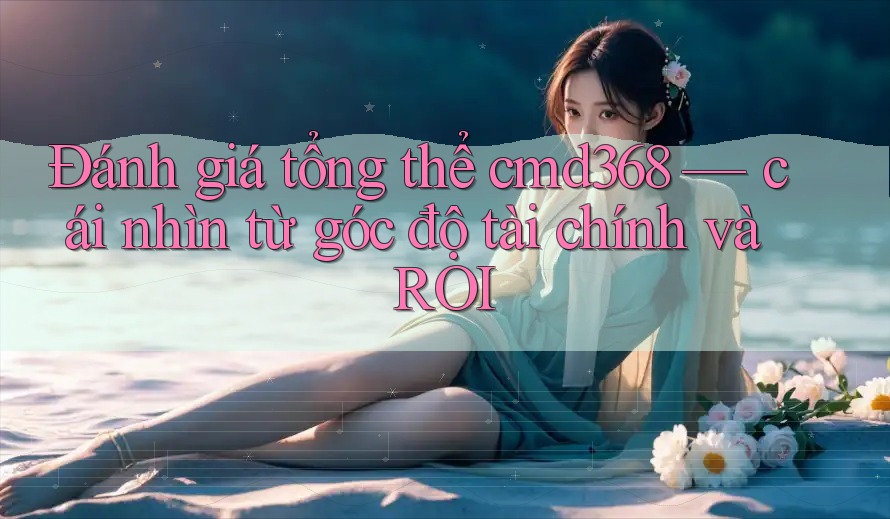 Đánh giá tổng thể cmd368 — cái nhìn từ góc độ tài chính và ROI