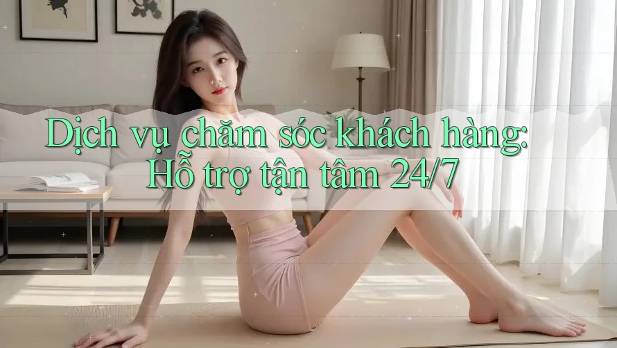 Dịch vụ chăm sóc khách hàng: Hỗ trợ tận tâm 24/7
