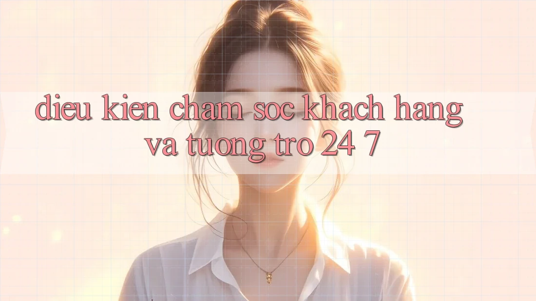Điều kiện Chăm Sóc Khách Hàng Và Tương trợ 24/7
