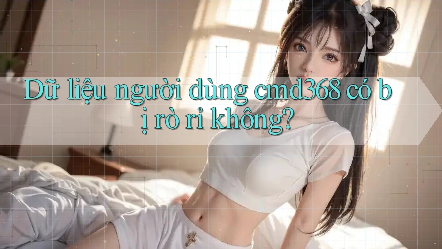 Dữ liệu người dùng cmd368 có bị rò rỉ không?