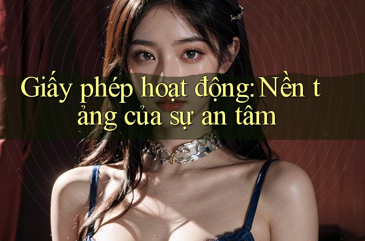 Giấy phép hoạt động: Nền tảng của sự an tâm