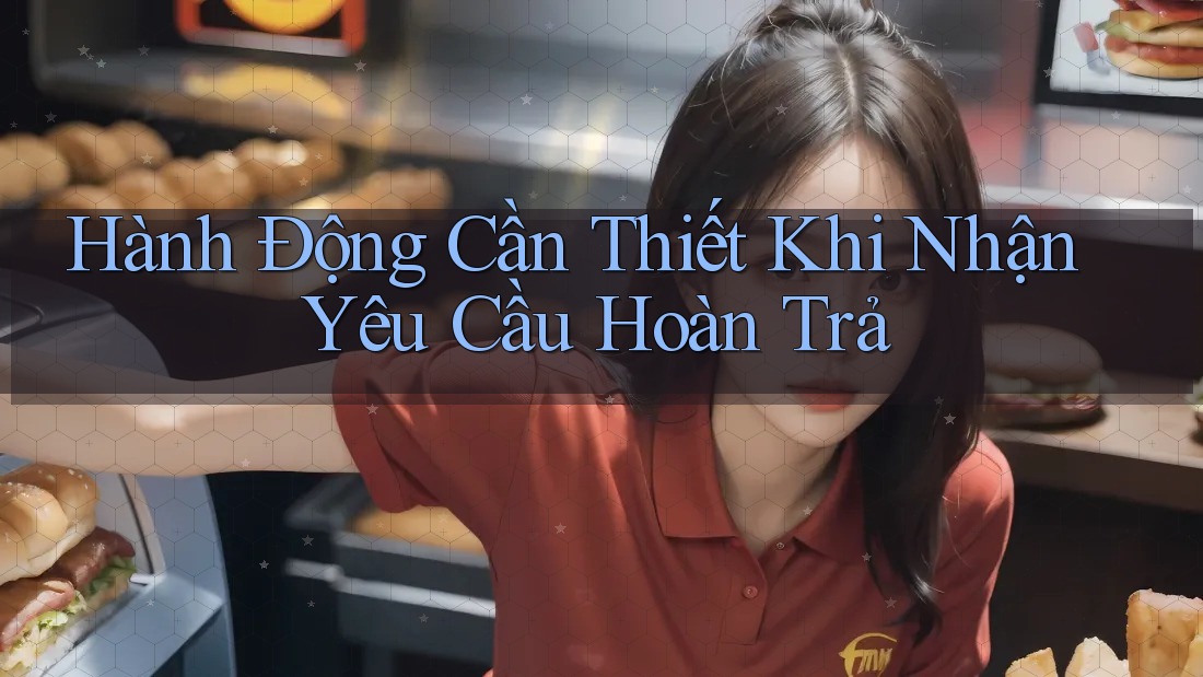 Hành Động Cần Thiết Khi Nhận Yêu Cầu Hoàn Trả Hành Động Cần Thiết Khi Nhận Yêu Cầu Hoàn Trả