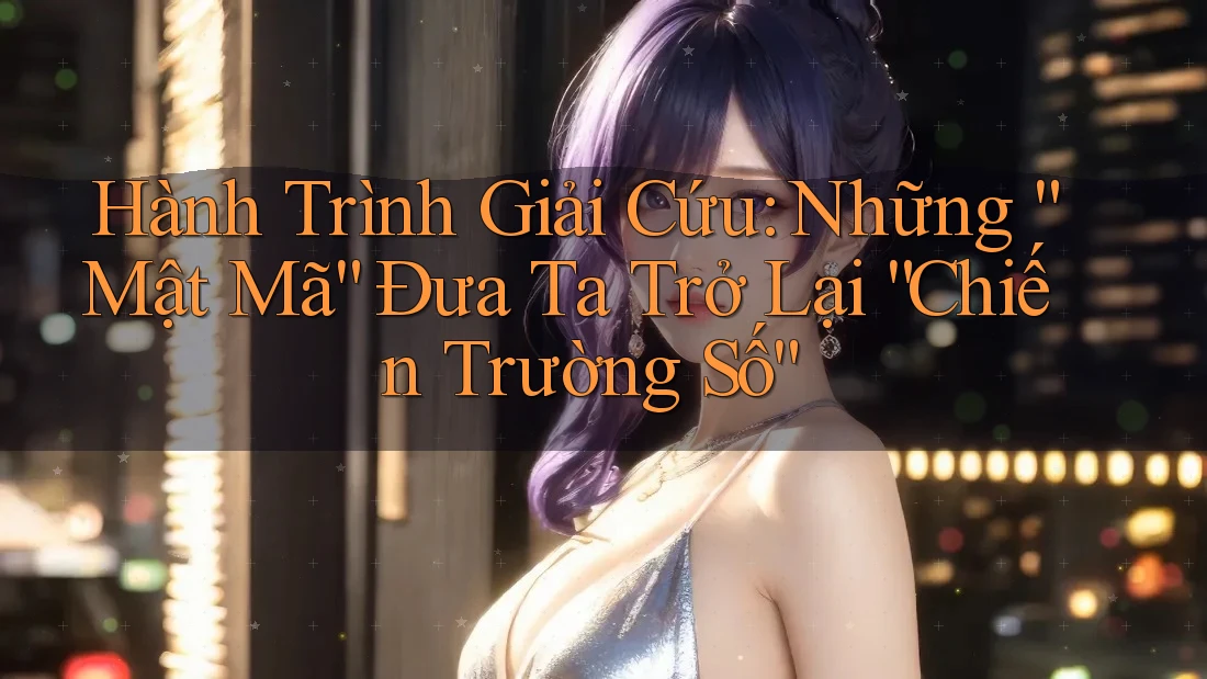 Hành Trình Giải Cứu: Những “Mật Mã” Đưa Ta Trở Lại “Chiến Trường Số”