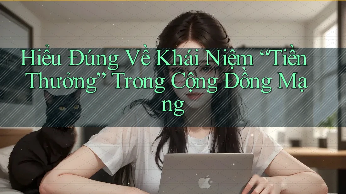 Hiểu Đúng Về Khái Niệm “Tiền Thưởng” Trong Cộng Đồng Mạng