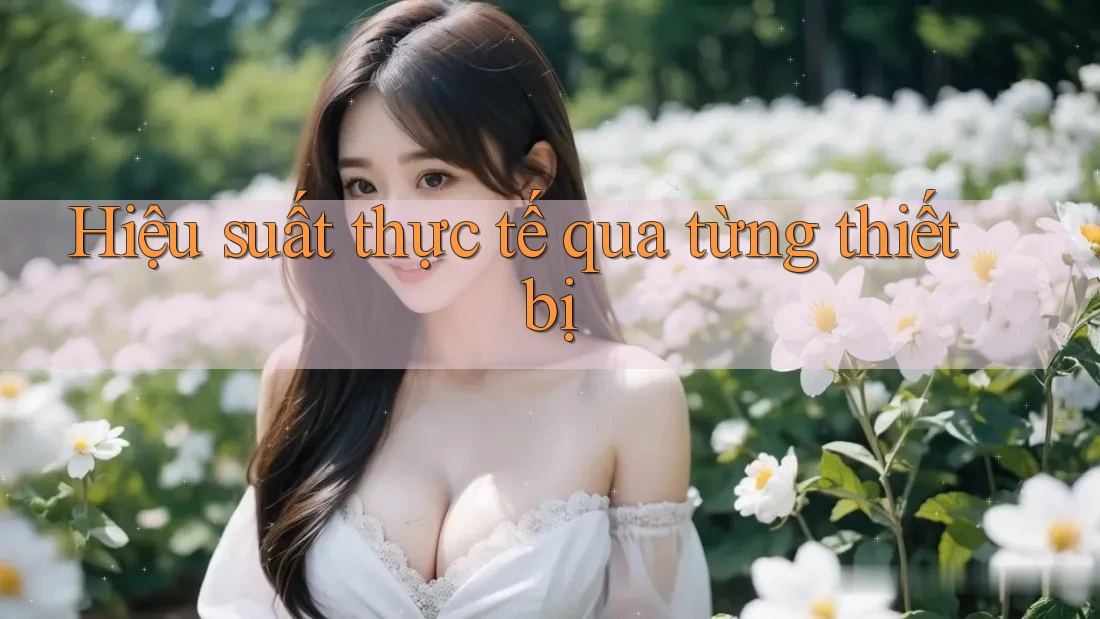 Hiệu suất thực tế qua từng thiết bị