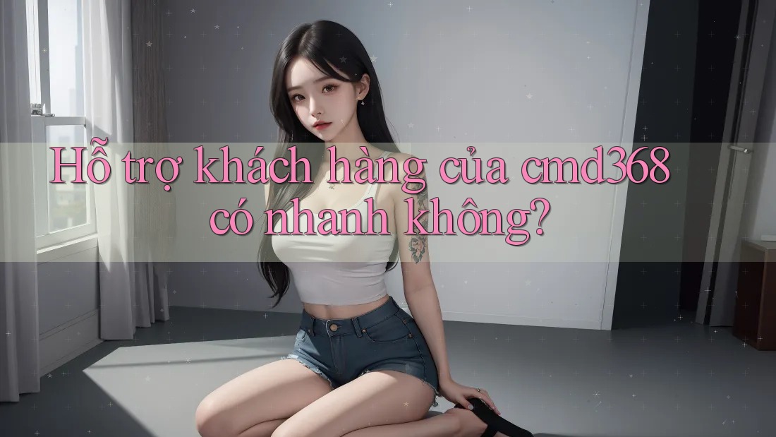 Hỗ trợ khách hàng của cmd368 có nhanh không?