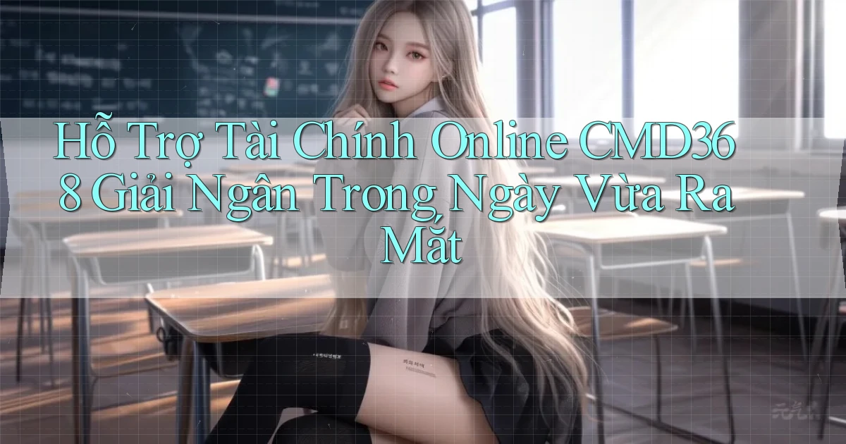 hỗ trợ tài chính online cmd368 giải ngân trong ngày vừa ra mắt