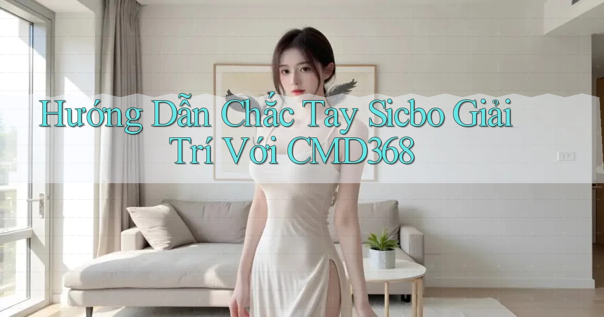 hướng dẫn chắc tay sicbo giải trí với cmd368