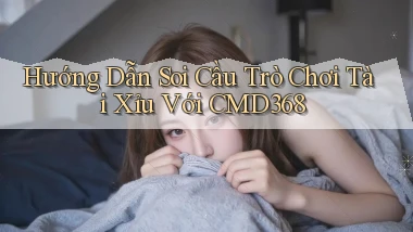 hướng dẫn soi cầu trò chơi tài xỉu với cmd368