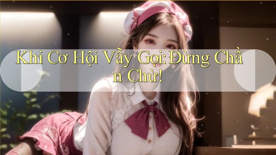 Khi Cơ Hội Vẫy Gọi: Đừng Chần Chừ! Khi Cơ Hội Vẫy Gọi: Đừng Chần Chừ!