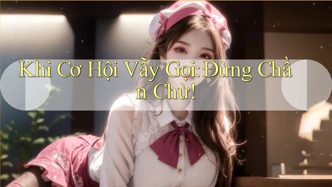 Khi Cơ Hội Vẫy Gọi: Đừng Chần Chừ!