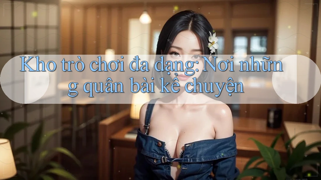 Kho trò chơi đa dạng: Nơi những quân bài kể chuyện Kho trò chơi đa dạng: Nơi những quân bài kể chuyện