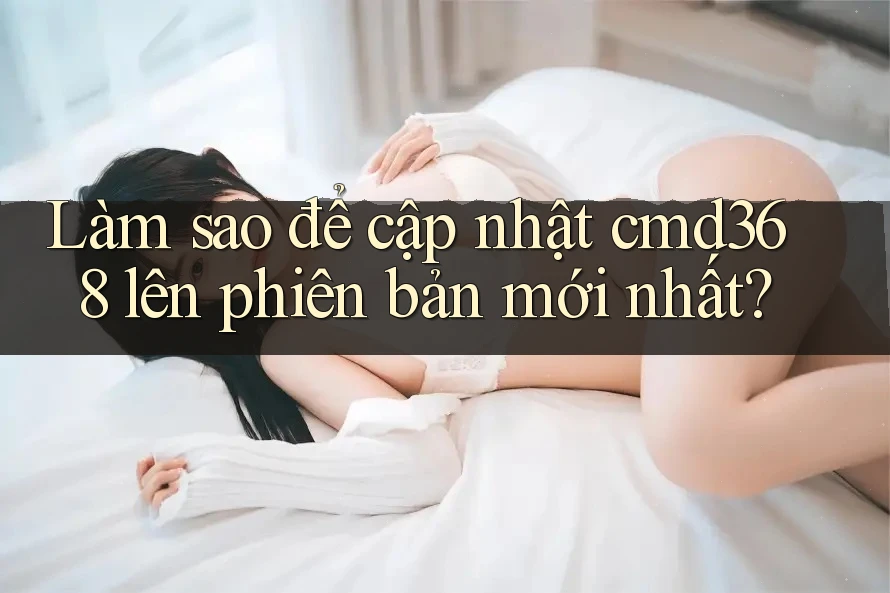 Làm sao để cập nhật cmd368 lên phiên bản mới nhất? Làm sao để cập nhật cmd368 lên phiên bản mới nhất?