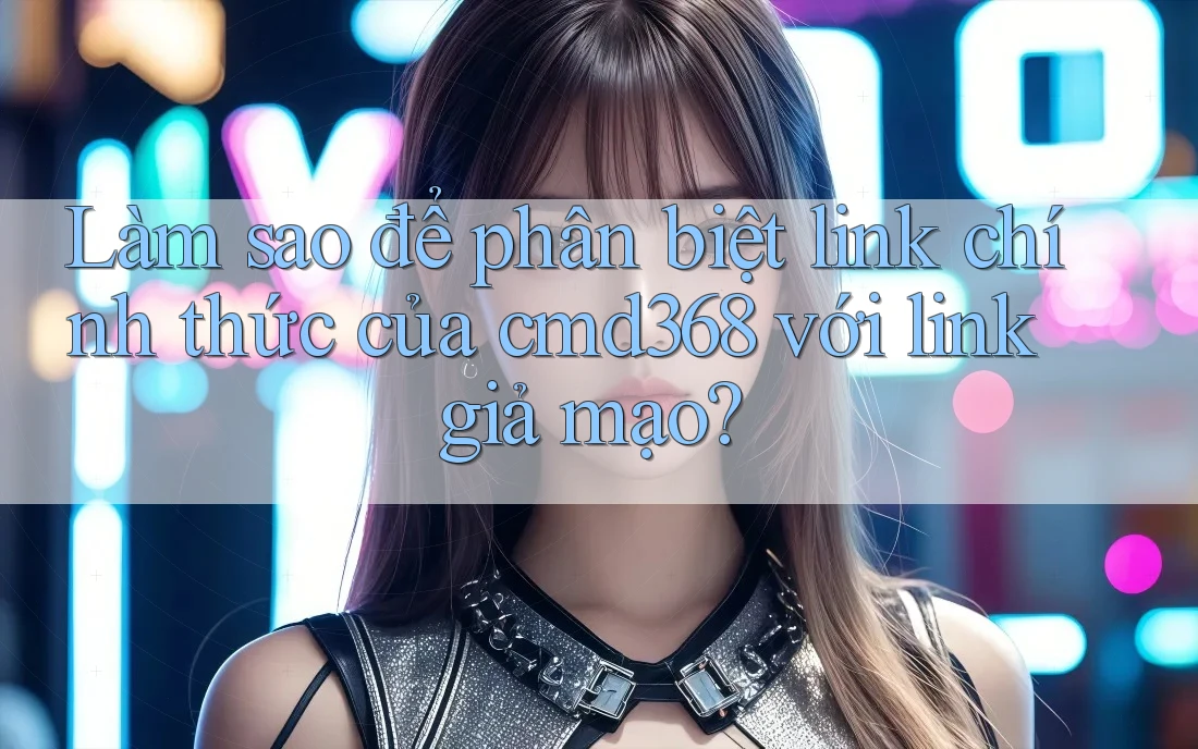 Làm sao để phân biệt link chính thức của cmd368 với link giả mạo?