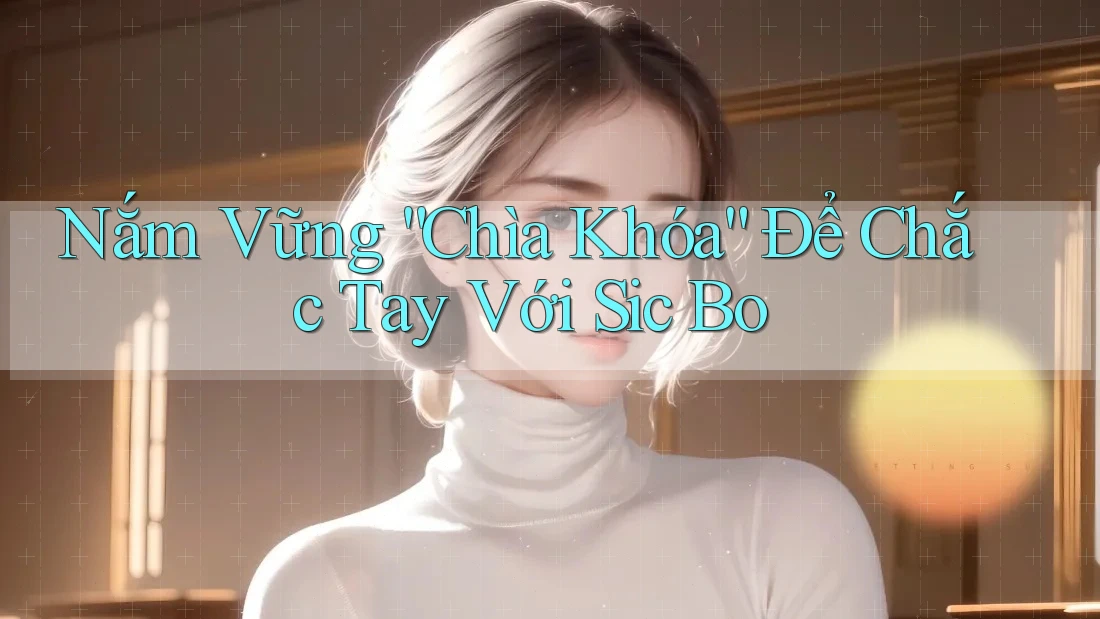 Nắm Vững “Chìa Khóa” Để Chắc Tay Với Sic Bo