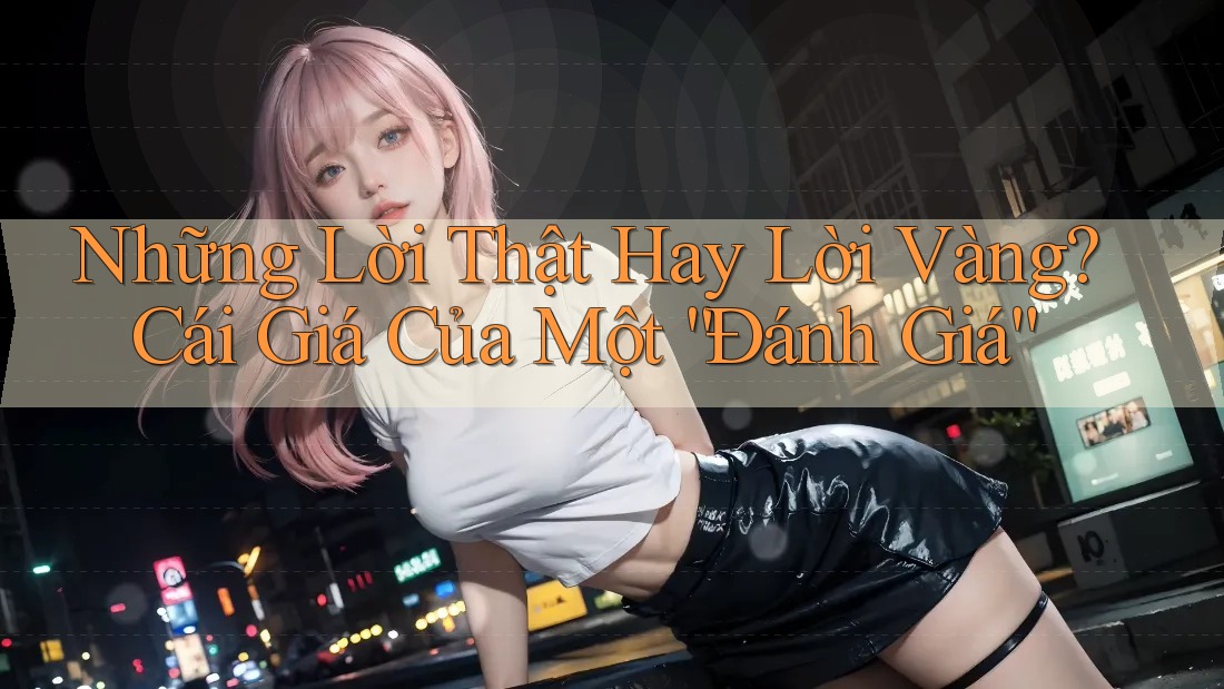 Những Lời Thật Hay Lời Vàng? Cái Giá Của Một “Đánh Giá” Những Lời Thật Hay Lời Vàng? Cái Giá Của Một “Đánh Giá”
