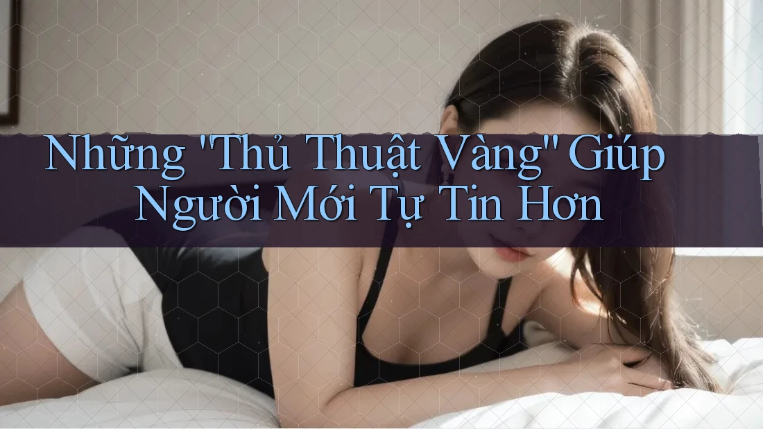 Những “Thủ Thuật Vàng” Giúp Người Mới Tự Tin Hơn Những “Thủ Thuật Vàng” Giúp Người Mới Tự Tin Hơn