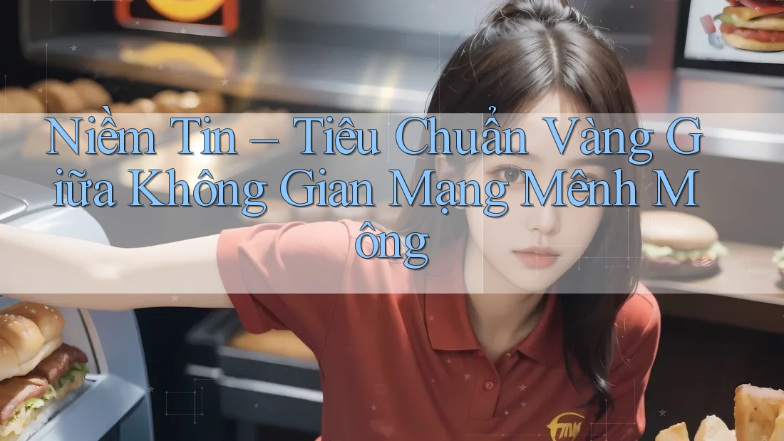 Niềm Tin – Tiêu Chuẩn Vàng Giữa Không Gian Mạng Mênh Mông
