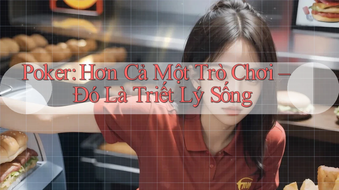 Poker: Hơn Cả Một Trò Chơi – Đó Là Triết Lý Sống Poker: Hơn Cả Một Trò Chơi – Đó Là Triết Lý Sống