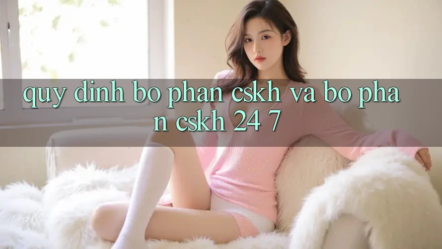 Quy định Bộ phận CSKH Và Bộ phận CSKH 24/7