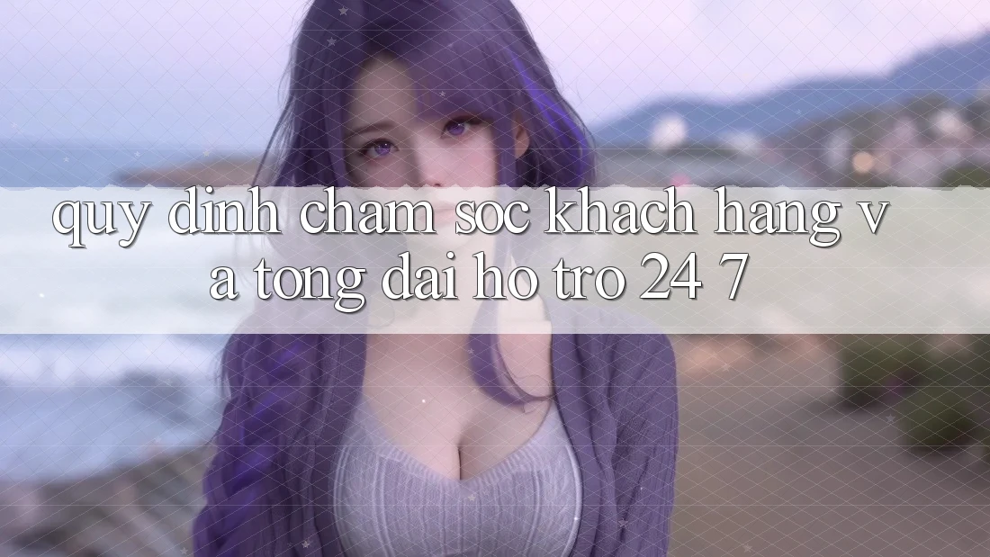 Quy định Chăm Sóc Khách Hàng Và Tổng đài hỗ trợ 24/7