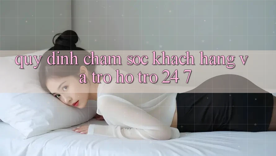 Quy định Chăm Sóc Khách Hàng Và Trợ hỗ trợ 24/7